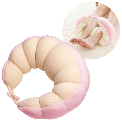 日本 Alphax 甜甜圈枕（粉紅）