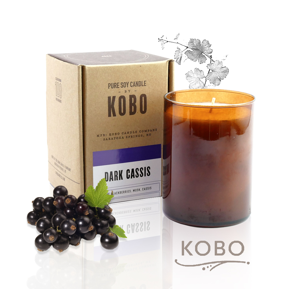【KOBO】美國大豆精油蠟燭 - 法式莓麗 (435g/可燃燒100hr)
