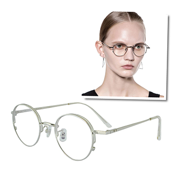 【GENTLE MONSTER 光學眼鏡】DEAR CLASSIC-02-時尚圓框款 (銀框)