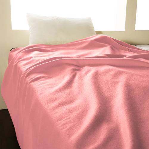 【HomeBeauty】輕柔珍珠刷毛絨毯1入-150x180cm粉玫瑰