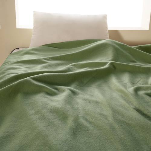 【HomeBeauty】輕柔珍珠刷毛絨毯3-150x180cm青瓷綠