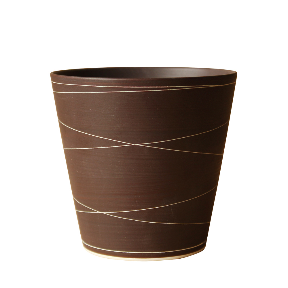 日本有田製窯－陶瓷茶杯（線紋）