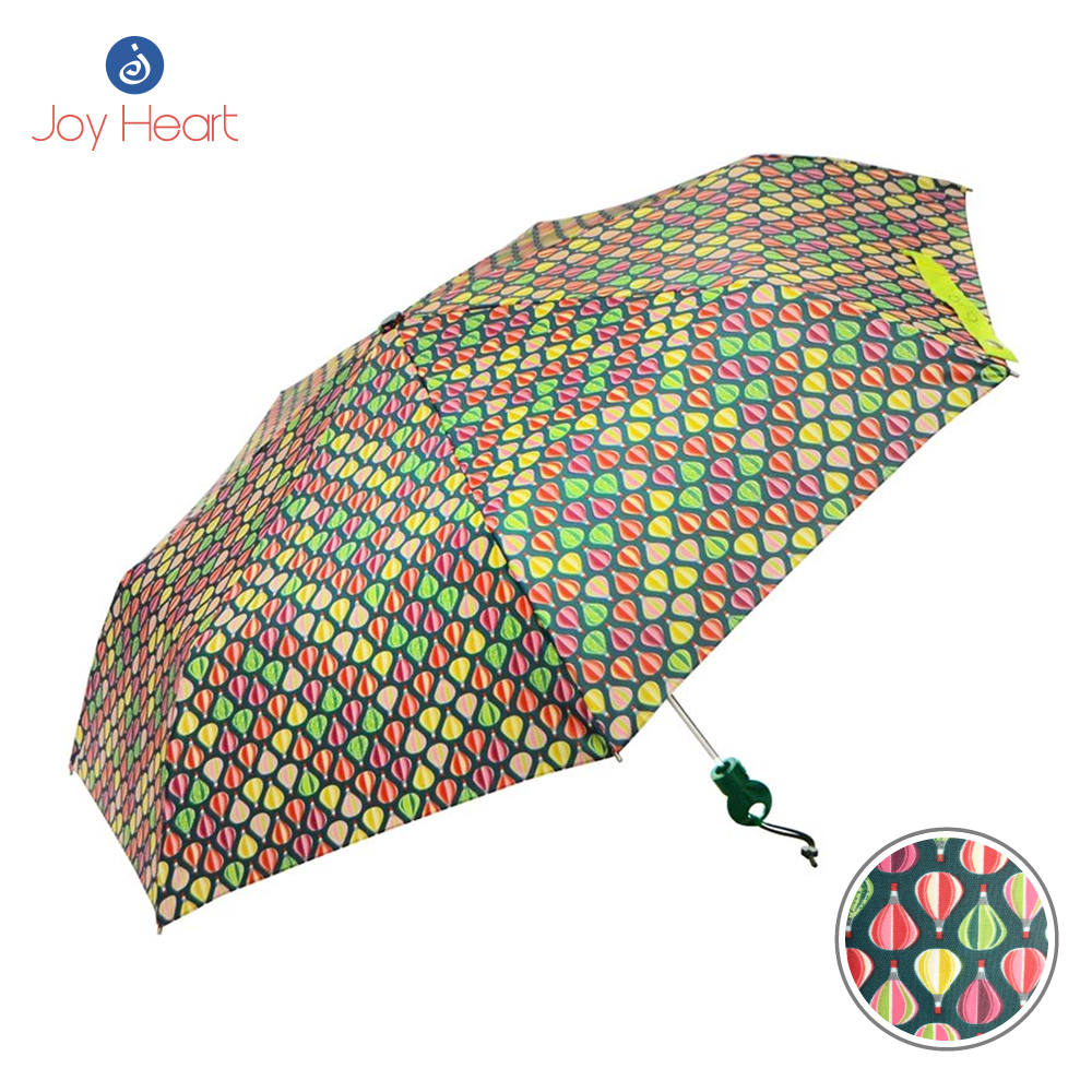 Joy Heart 品牌自動晴雨傘 - 熱氣球墨綠