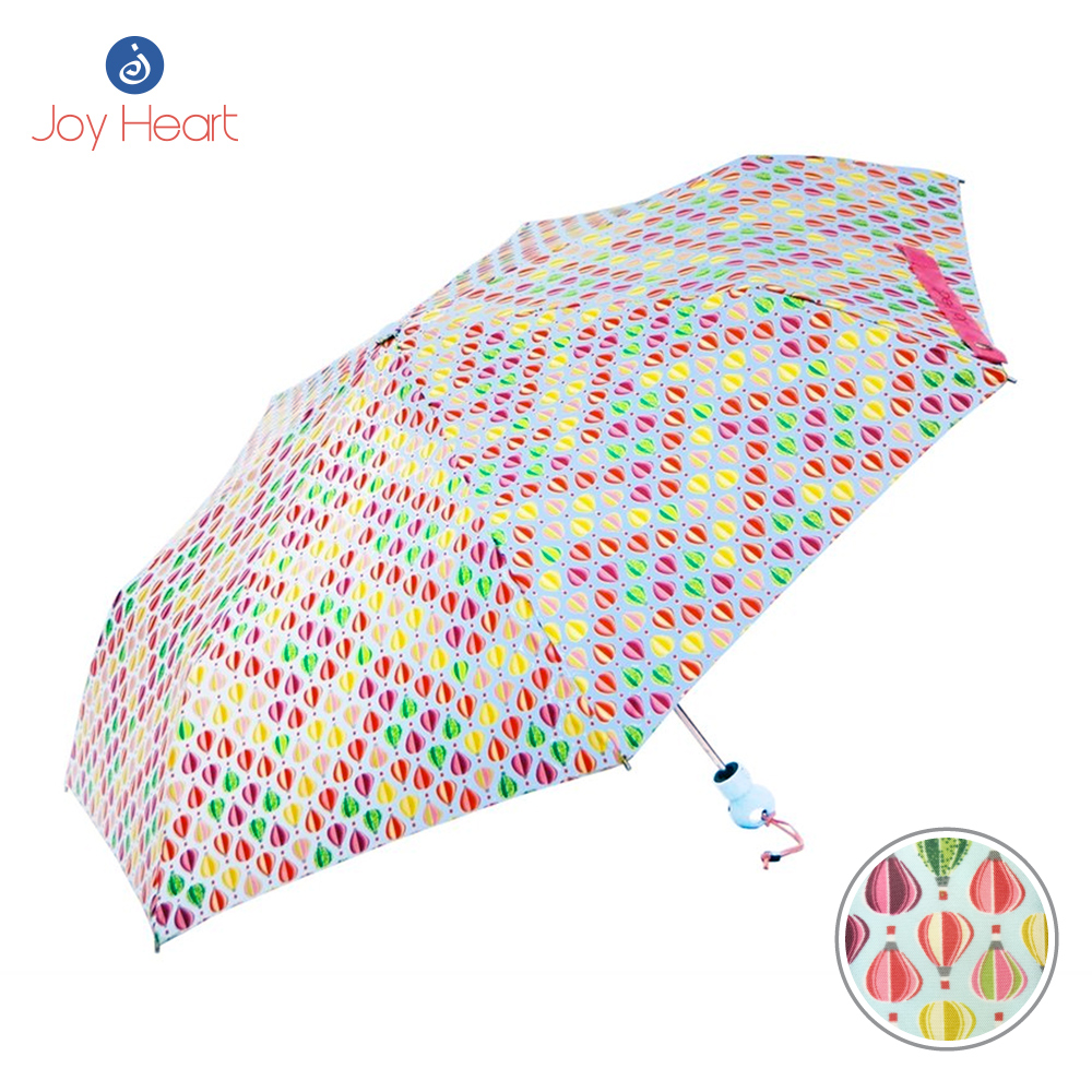 Joy Heart 品牌自動晴雨傘 - 熱氣球藍
