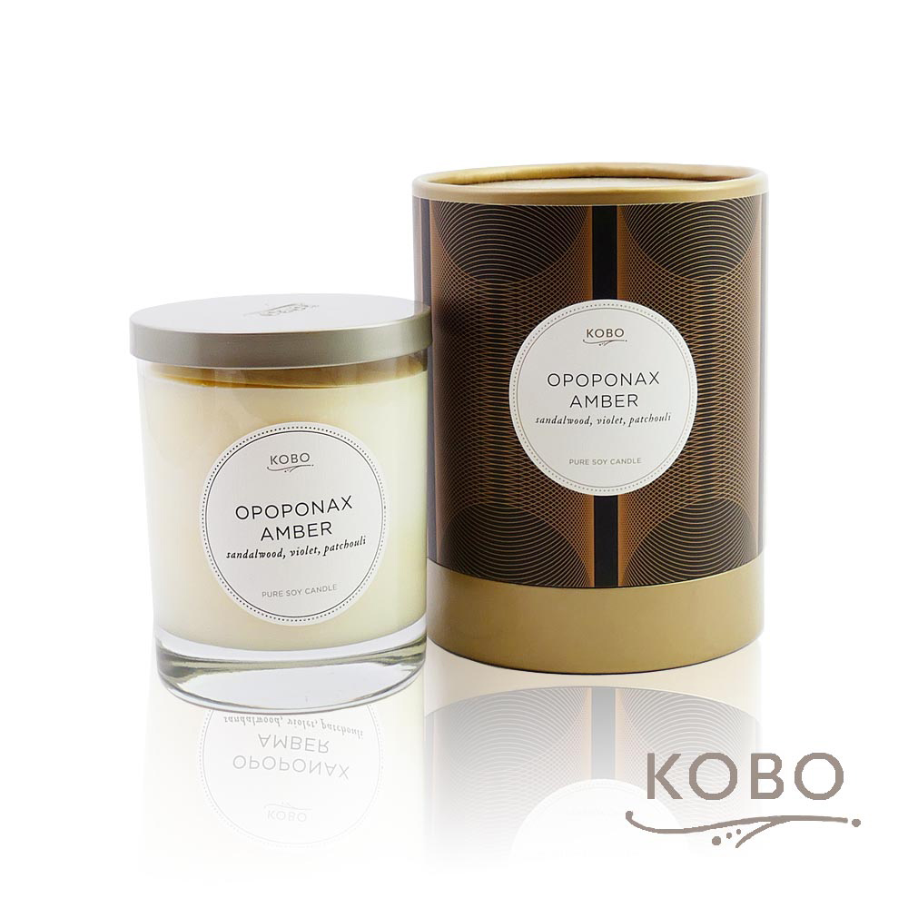 【KOBO】美國大豆精油蠟燭 - 琥珀甘菊 (330g/可燃燒80hr)