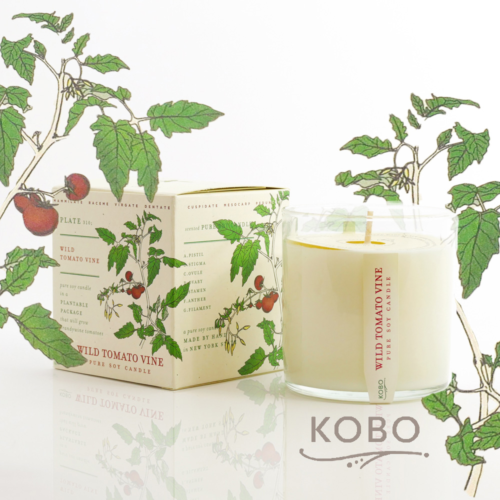 【KOBO】美國大豆精油蠟燭 - 藤蔓番茄 (280g/可燃燒60hr)