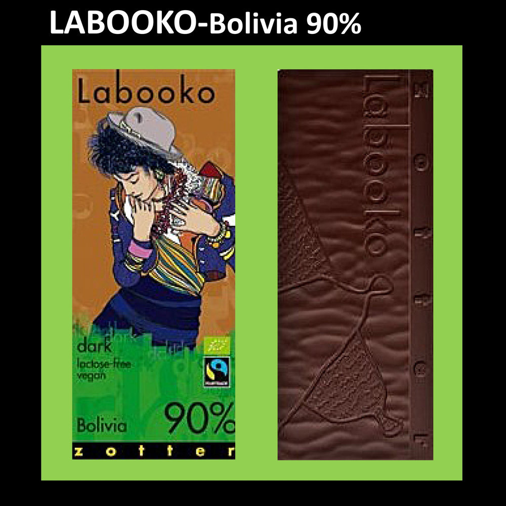 珍得Labooko-頂級玻利維亞 90%純巧克力