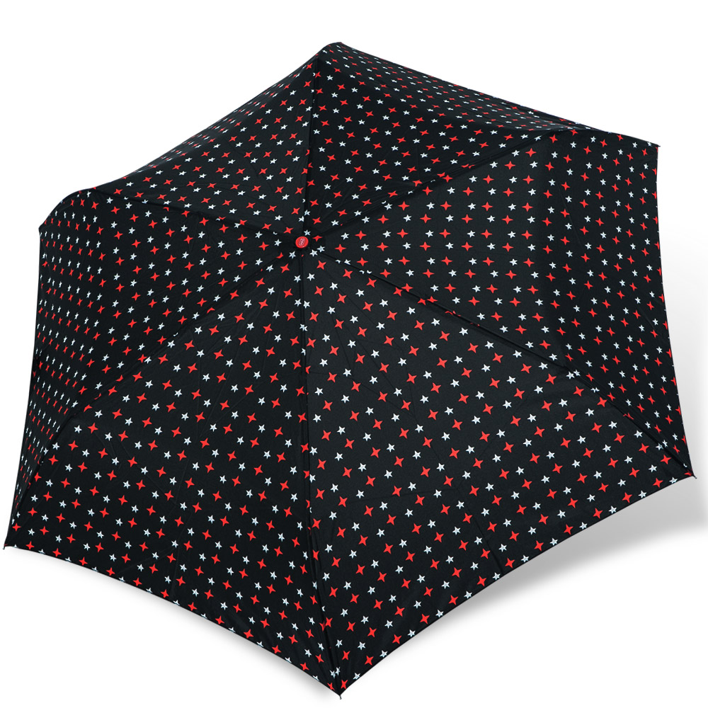 【rainstory】紅白星光抗UV輕細口紅傘
