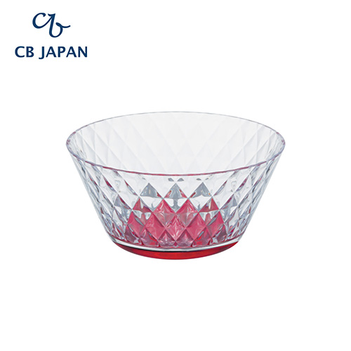 CB Japan UCA系列戶外PATY沙拉碗 550ml (3入)-紅色