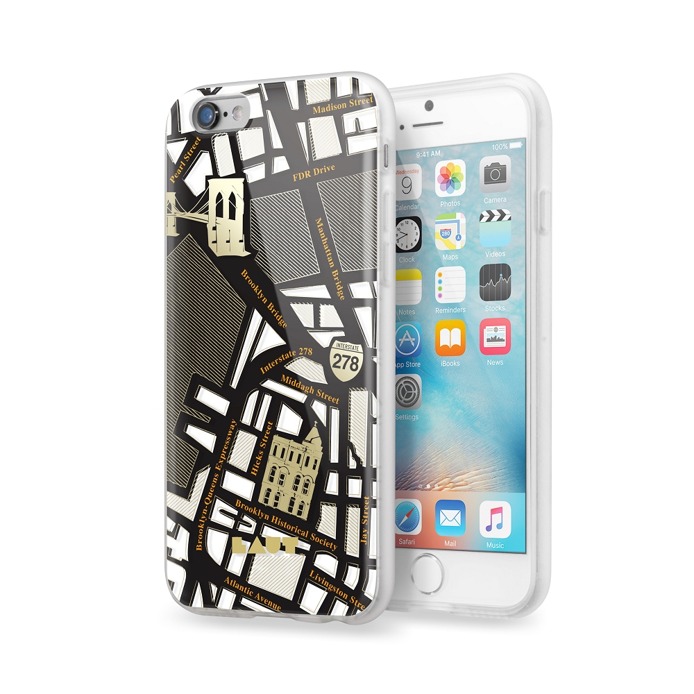 LAUT i6 & i6S 美國城市軟式手機保護殼＂限定版＂布魯克林