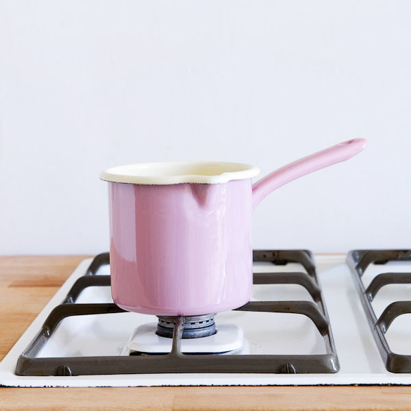 【RIESS】奧地利琺瑯單柄牛奶鍋/醬料鍋1L/12cm(粉紅色)