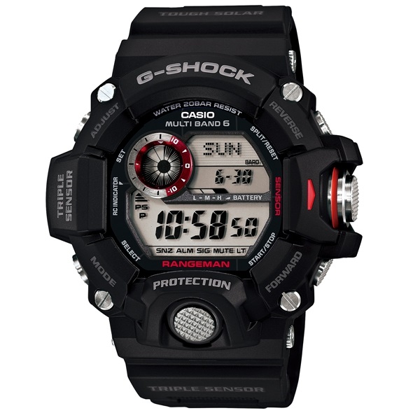 G-SHOCK 極限野外衝擊運動限量休閒腕錶-黑-GW-9400-1